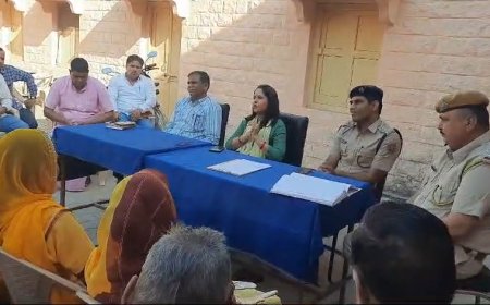 मैला ,त्यौहार और रमजान मे माहौल खराब नही करे : एसडीएम