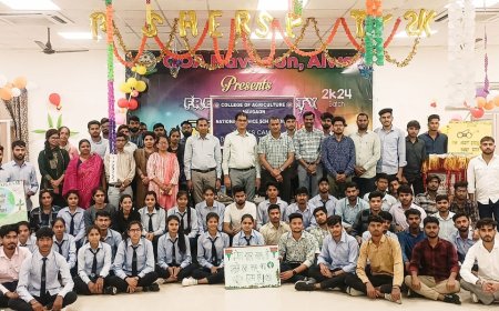 कृषि महाविद्यालय नौगांवा में सात दिवसीय एनएसएस कैंप का आयोजन