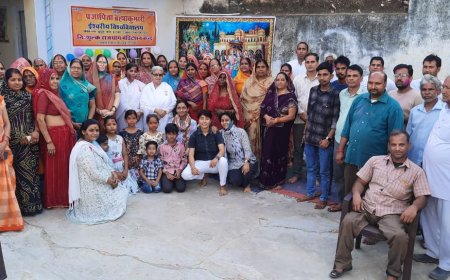 गुढ़ागौड़जी में ब्रह्माकुमारीज ने मनाया होली स्नेह मिलन समारोह