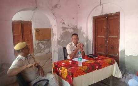 शांति समिति एवं सीएलजी की बैठक हुई आयोजित आपसी सौहार्द, कस्बे की समस्या को लेकर हुई चर्चा