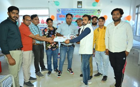 सोच बदलो गांव बदलो टीम का चौथा रक्तदान शिविर करौली में हुआ संपन्न