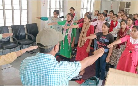 शतप्रतिशत मतदान के लिए आयोजित हुआ जागरूकता कार्यक्रम