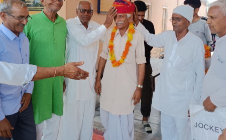 भाजपा एसटी मोर्चा के प्रदेश सदस्य बने बनवारी लाल मीणा, समाज के लोगों ने किया स्वागत