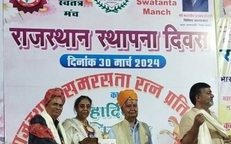 रिटायर्ड तहसीलदार मंगलचंद सैनी ने कहा अवार्ड मिलना मेरे लिए गर्व की बात