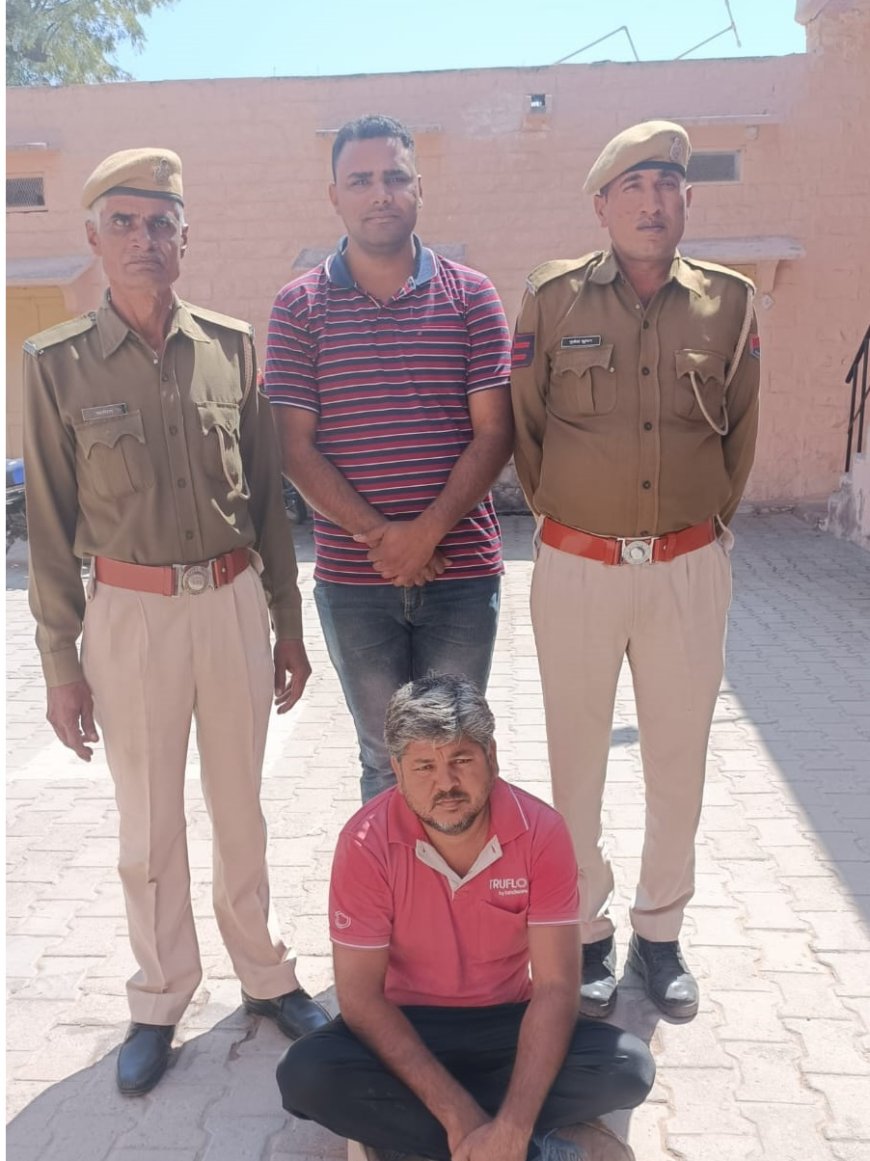 मिठाई की दुकान में अवैध डोडा पोस्त के साथ एक गिरफ्तार