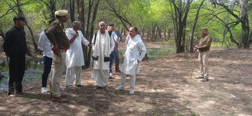 खबर का असर: हरियाणा की लगभग 600 कम्पनियो का केमिकल युक्त दूषित पानी डाला जा रहा था साबी नदी पेटे, राजस्थान में प्रदूषित पानी को मिट्टी की मेड़ बनाकर रोका