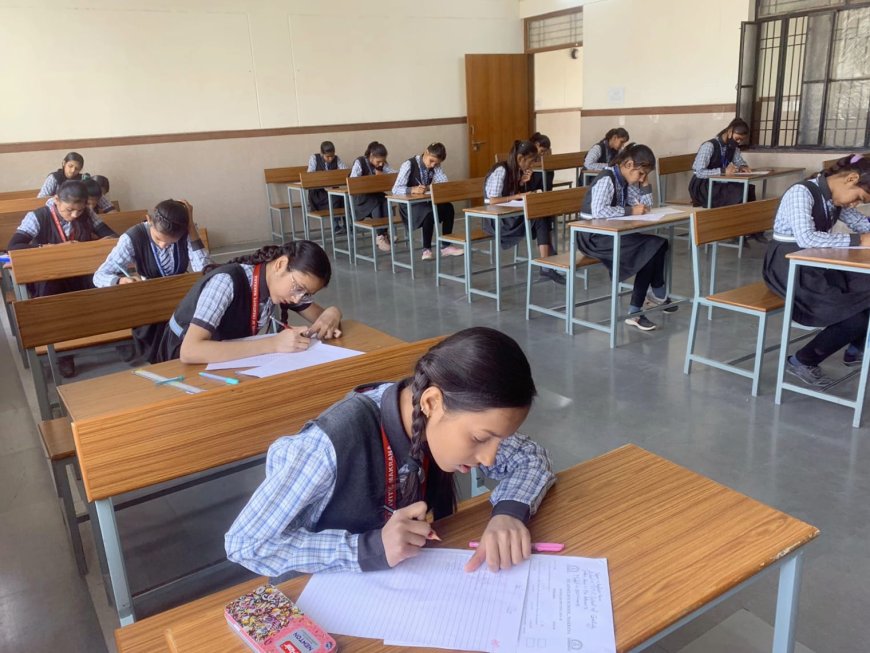 परीक्षा से पहले परीक्षा में विभिन्न विद्यालयों के 10 विधार्थियों ने किया टॉप