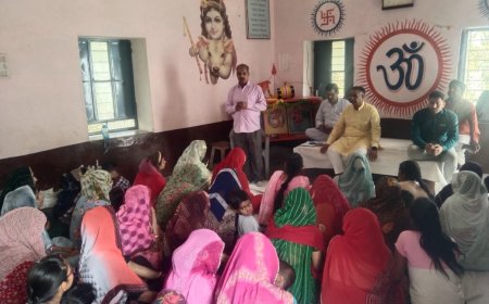 नई राष्ट्रीय शिक्षा नीति पर शिशु वाटिका के प्रांत प्रमुख ने रखे विचार,शिशु वाटिका सभागार में हुआ कार्यक्रम का आयोजन