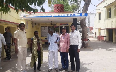 अपना घर सेवा समिति महुवा ने दो लावारिस प्रभुजनों को भेजो अपना घर भरतपुर