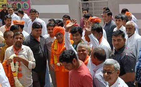 यह  चुनाव देश को दुनिया की तीसरी बड़ी आर्थिक ताकत बनाने का चुनाव-सुनेधानंद सरस्वती, भाजपा प्रत्याशी