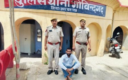 गोविन्दगढ़ पुलिस ने स्थाई वारंटी को किया गिरफ्तार