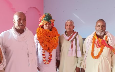 बाबू सिंह सरपंच उमरा राजपूत समाज के निर्विरोध जिला अध्यक्ष निर्वाचित