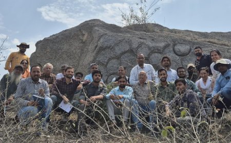 राष्ट्रीय स्तर के भू वैज्ञानिकों के दल ने भीलवाडा  की प्राचीन भू संरचनाओं का किया अध्ययन