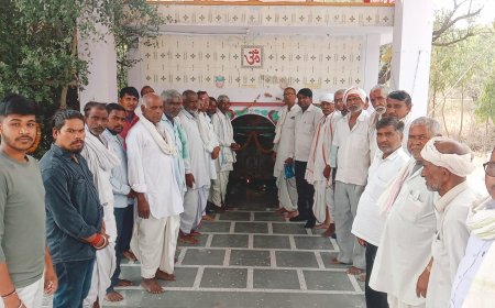 भैसासर महाराज मंदिर विकास समिति सकट के रामकरण सैनी अध्यक्ष नियुक्त