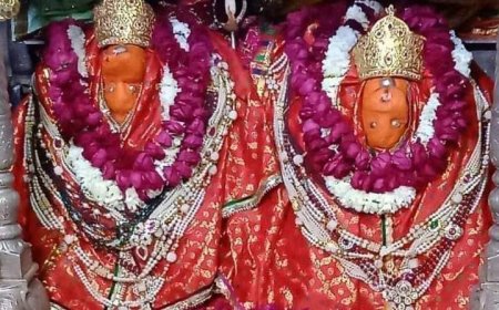 नवरात्रों के पहले रोज मां शाकंभरी के दरबार में श्रद्धालुओं ने नवाया शीश