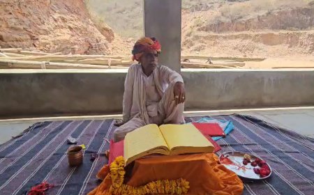 माली समाज के गढ़वाल गौत्र की पोथी  सुनाई