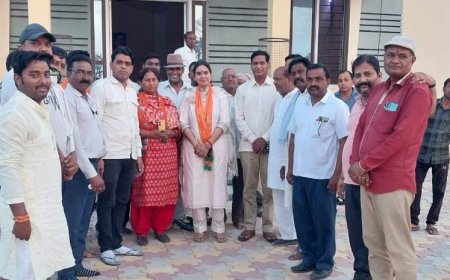 अंबेडकर भवन में भारतीय जनता पार्टी  प्रत्याशी शुभकरण चौधरी के समर्थन में हुई बैठक