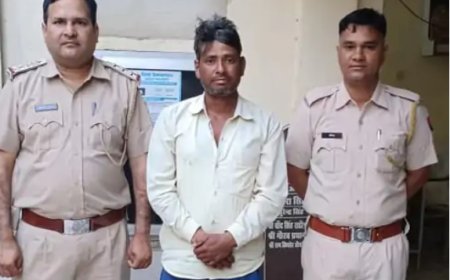 डकैती के मामले मे 2000 रुपए का ईनामी बदमाश गिरफ्तार