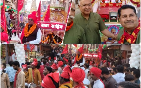 खैरथल में हर्षोउल्लास से मनाया गया चेटीचंड महोत्सव, शहर में निकली भव्य शोभायात्रा