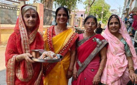 पिपलेश्वर महादेव में सुहागिनों की गणगौर की पूजा