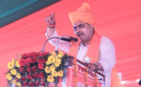 मुख्यमंत्री ने भरतपुर -धौलपुर के जाटों को दी, आरक्षण की गारंटी- बोले कांग्रेस की गैंगस्टर्स से सांठ-गांठ थी,,देश में गठबंधन नहीं ठगबंधन है