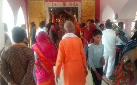 माचाड़ी में बराई माता के मेले का हुआ आयोजन:माता की पूजा अर्चना कर मांगी खुशहाली