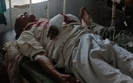 भतीजे ने चाचा को दिनदहाड़े मारी गोली: आरोपी हुआ फरार, चाचा अलवर रैफर