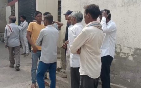 ट्रेन से कटकर एक व्यक्ति की मौत :रेलवे लाइन क्रॉस करते समय हुआ हादसा