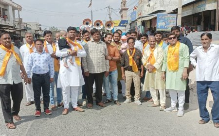 नौगावा भगवान महावीर का जन्मोत्सव अहिंसा दिवस के रूप मे मनाया