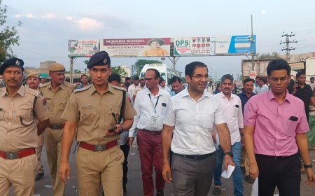 चौराहों का होगा सौन्दर्यीकरण ,यातायात में अवरोधक अतिक्रमण हटेंगे