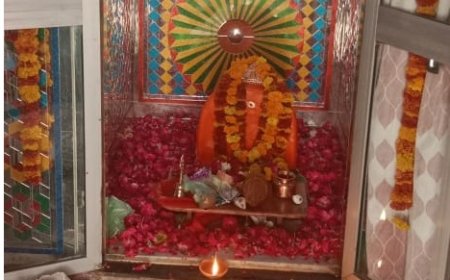 हंसनला बालाजी धाम आश्रम पर हनुमान जयंती के उपलक्ष मे हुए धार्मिक कार्यक्रम