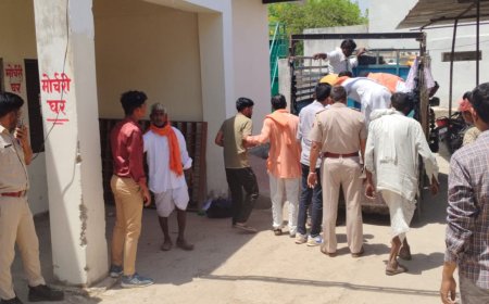 पीपलूंद गौदान का बाड़ा के समीप बाइक कार की टक्कर में दो लोगो की मौत