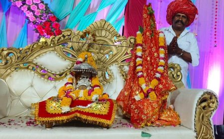 गाजे बाजे के साथ भगवान देवनारायण की आई बारात,पीपल माता संग रचाया विवाह