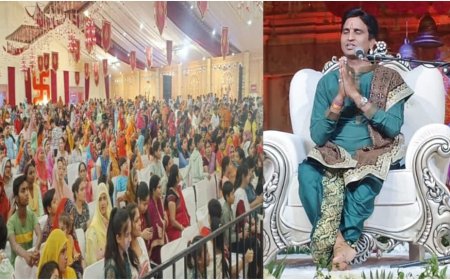 मेहंदीपुर बालाजी में कवि कुमार विश्वास ने दूसरे दिन भी की राम कथा