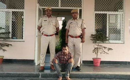 पत्नी की गला रेत कर हत्या करने वाले को पुलिस ने किया गिरफ्तार
