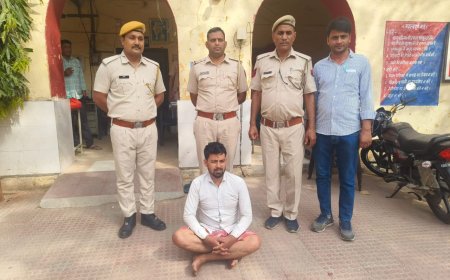 पत्नी व पुत्री की हत्या करने का आरोपी बिहार से गिरफ्तार