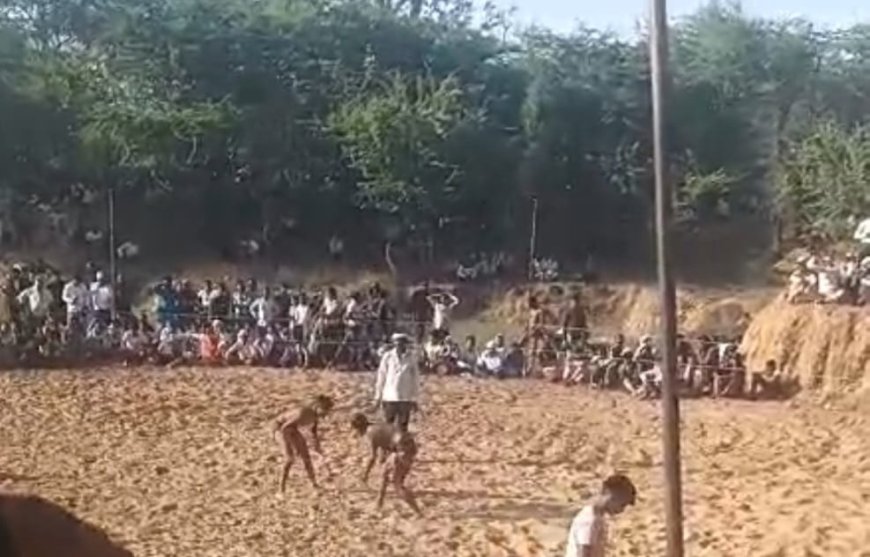 महुवा उपखण्ड के गांव शीशवाडा में बनक्या वाले हनुमान जी के मेले का आयोजन:कुश्ती दंगल मे बराबरी पर छूटी आखरी कुस्ती
