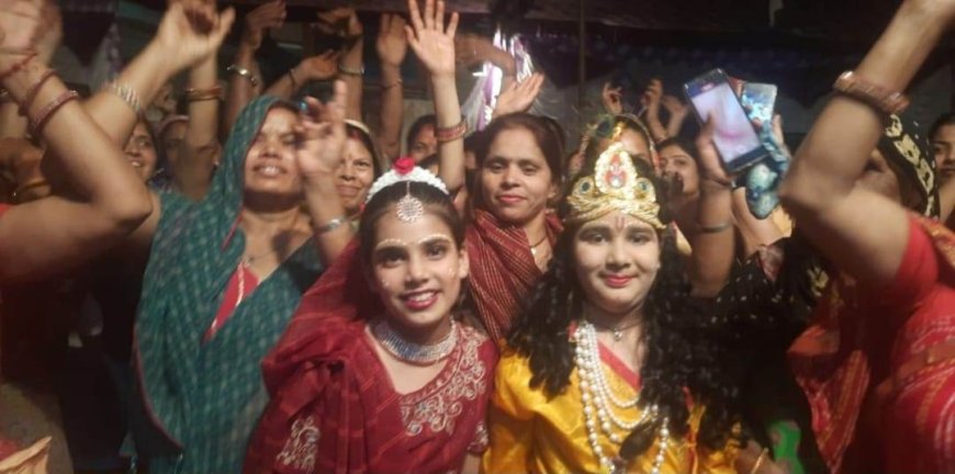 श्रीमद् भागवत में छठवें दिन सुनाई कंस वध और कृष्ण-रुक्मिणी विवाह की कथा
