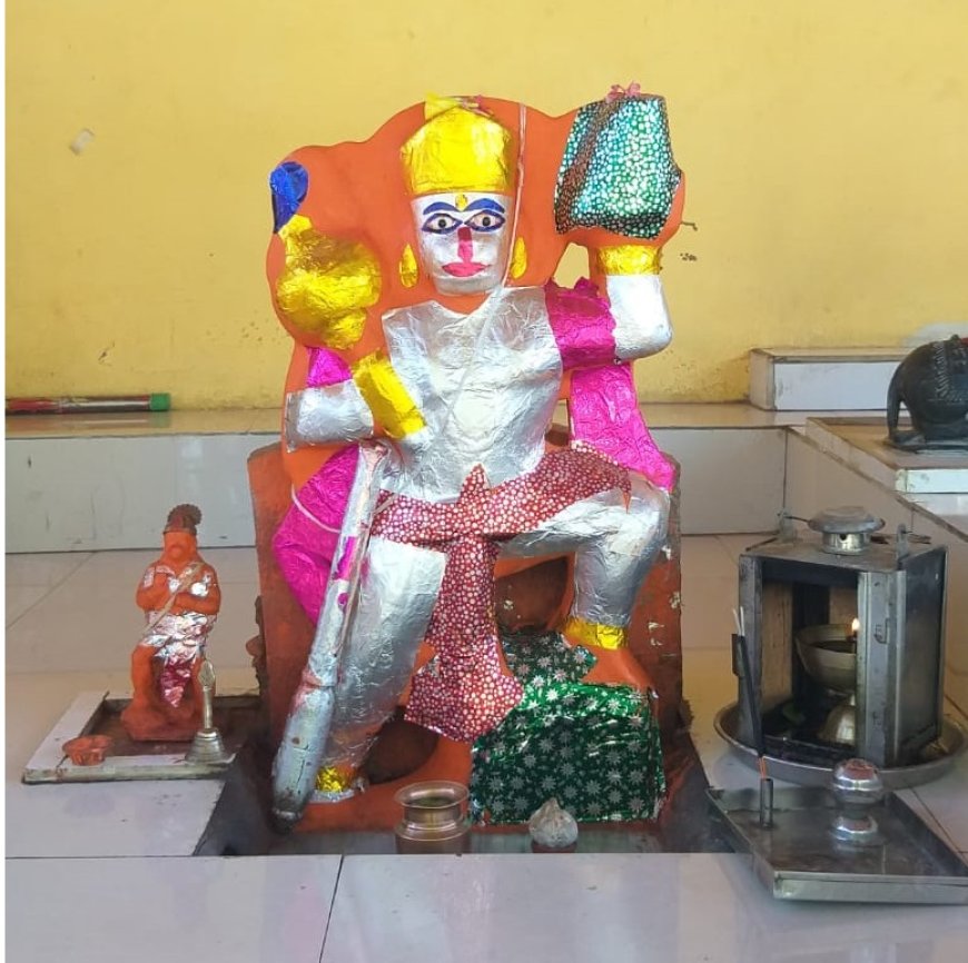 हनुमान जन्मोत्सव पर 501 दीपक से जगमगाएगा श्री कामधेनु बालाजी मंदिर  200 फिट रोड़