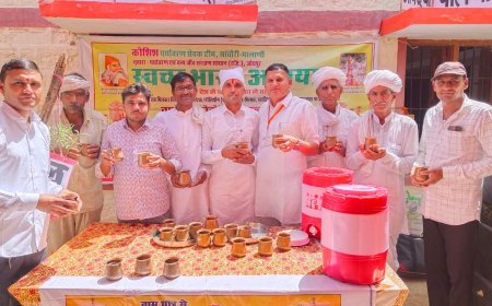 धरती की सेहत बचाने, जलवायु परिवर्तन के खतरे को कम करने तथा मानव सुधार के लिए पर्यावरण सेवक चला रहे मुहिम