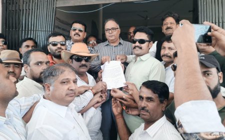 विधायक रविन्द्र सिंह भाटी को जेड प्लस सुरक्षा देने की मांग को लेकर सौंपा ज्ञापन