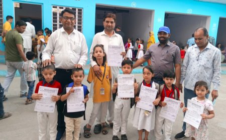 मरुधर स्कूल ने किया कक्षा नर्सरी से कक्षा 4 का परीक्षा परिणाम घोषित
