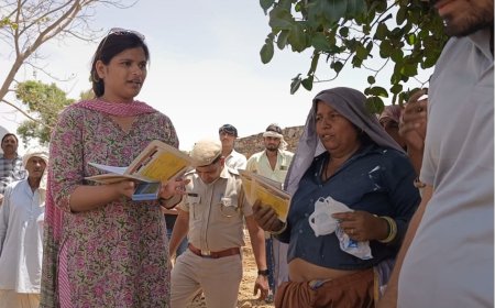 सीईओ जिला परिषद ने ग्राम पंचायत में चल रहे कार्यों का किया निरीक्षण