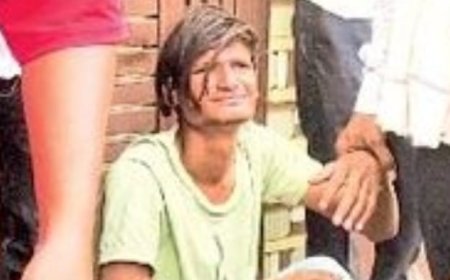 महिला से छीना मोबाइल, लोगों ने बदमाश को पकड़ कर कर दी धुनाई