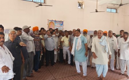 शेरपुर मंदिर विकास समिति की नवीन कार्यकारिणी का हुआ गठन, रवि कपूर बने अध्यक्ष