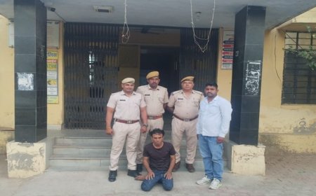 4 मोबाईल फोन, 01 फर्जी सिम कार्ड सहित एक सायबर ठग गिरफ्तार