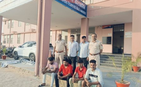 जानलेवा हमले का आरोपी हिस्ट्रीशीटर सहित 3 गिरफ्तार