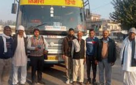 खैरथल - किशनगढ़ बास रूट पर रोडवेज बसों के अभाव से यात्री परेशान