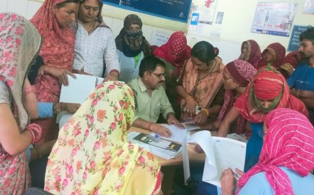 राजकीय सामुदायिक स्वास्थ्य केंद्र पर  नसबंदी शिविर का हुआ आयोजन,  41 महिलाओं ने अपनाया परिवार नियोजन