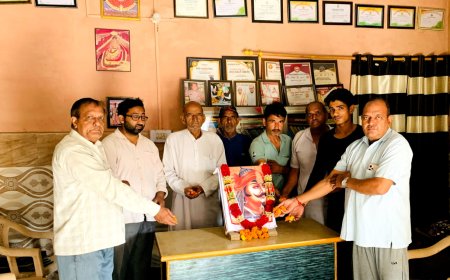 लोकहित पुस्तकालय में लोकहित समिति ने महाराणा प्रताप व गोपाल कृष्ण गोखले की जयंती पर किया याद